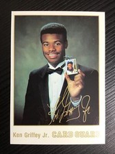 1991 Card Guard Gold Signature #NNO Ken Griffey, Jr - Seattle Mariners - HOF