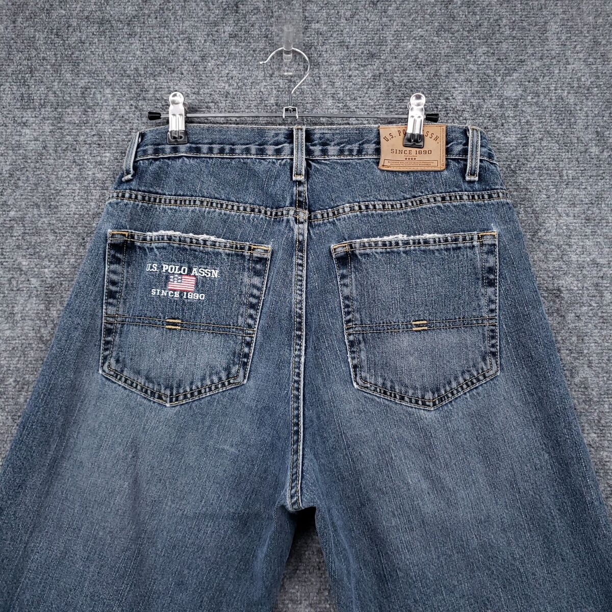 VINTAGE US Polo Assn Jeans Mens 32x26 Blue 1890 Carpenter VINTAGE US Polo Assn Jeans Mens 32x26 Blue 1890 Carpenter