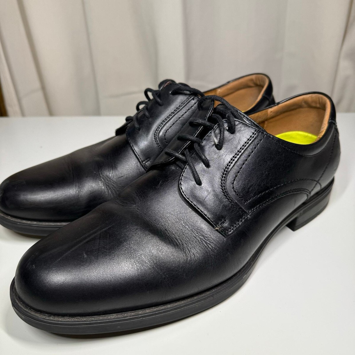 Florsheim Mens Midtown Plain Toe Wingtip Dress Shoes 12135  display picture 3