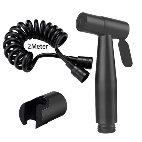 Stainless Steel Toilet Sprayer Set Handheld Shower Head Spray Gun Bathroom Kit - Picture 34 of 35