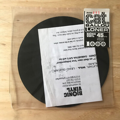 Cat Ballou - Loner - BV001 - 7'' Single - Number 895