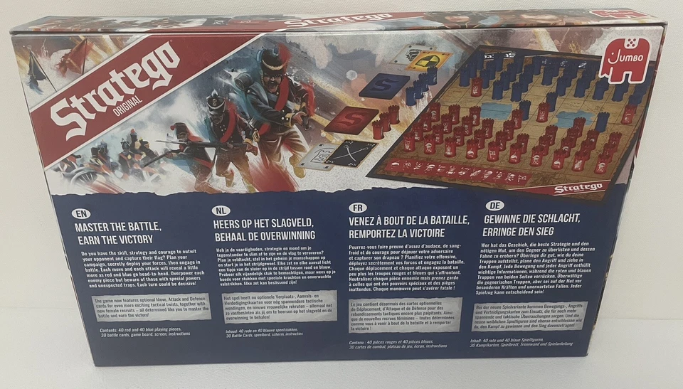 Jumbo Brettspiele Stratego Original Edition 2023 Gesellschaftsspiel - Bild 2 von 3