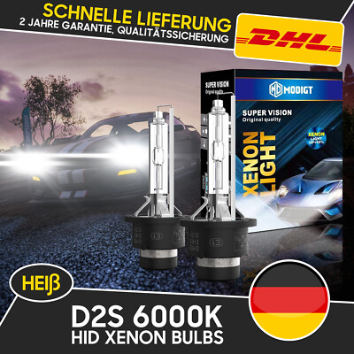 D2S XENON Brenner MODIGT 6000K für BMW 5er E39 E60 E61 F10 F11 Limo Touring GT