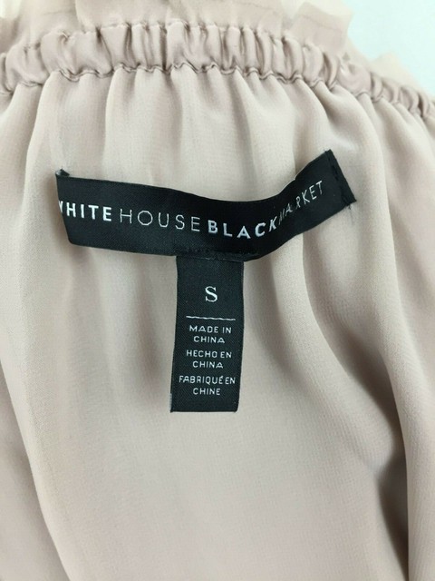 white house black market off shoulder top