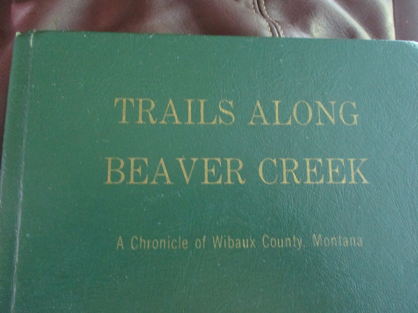 Trails Along Beaver Creek Chronicle of Wibaux County, Montana Jones