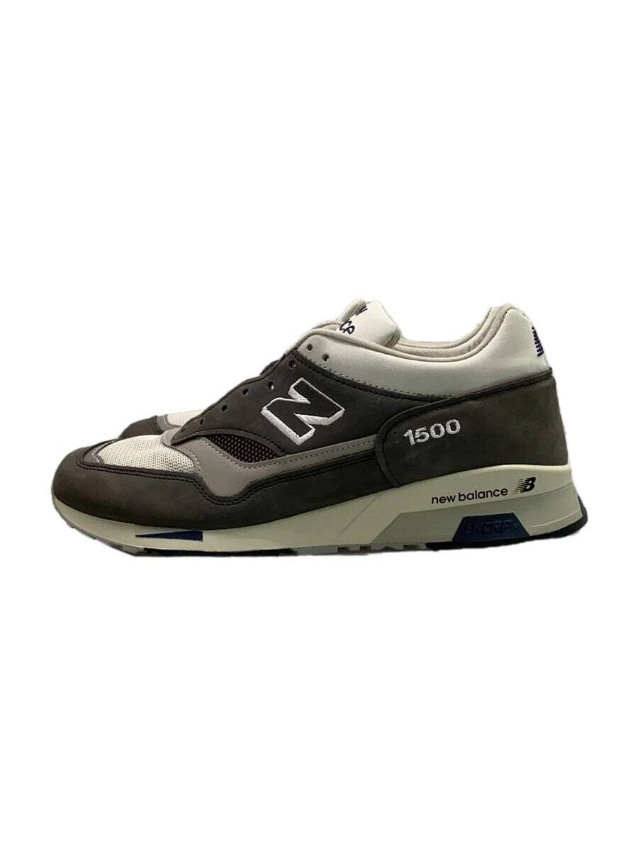 New Balance U1500 Sneakers in pelle grigia UK 9 scarpe da corsa uomo