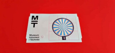 The Museum of Municipal Engineering (Kraków, Poland) - used admission ticket v2