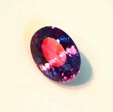 Natural 10.00 Ct Flawless Russian Color Changing Alexandrite Oval Gemstone