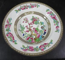 Bridgwood China Indian Tree 7-5/8" Rimmed Soup 