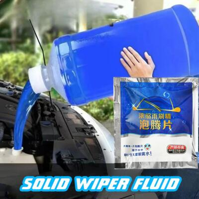 #ad #ad Car Windshield Washer Wiper Fluid Concentrated Tablet Remove Stain Wiper Fluid= $8.18