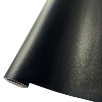 Forged Carbon 3D Schwarz Autofolie Matt Geschmiedet Auto Car Wrapping 22 /m²