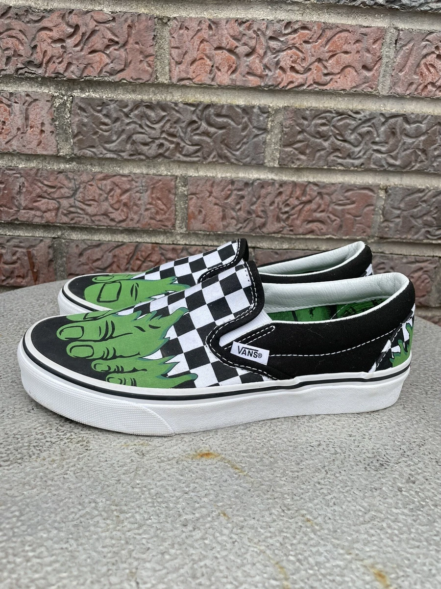 Vans with cheap hulk feet