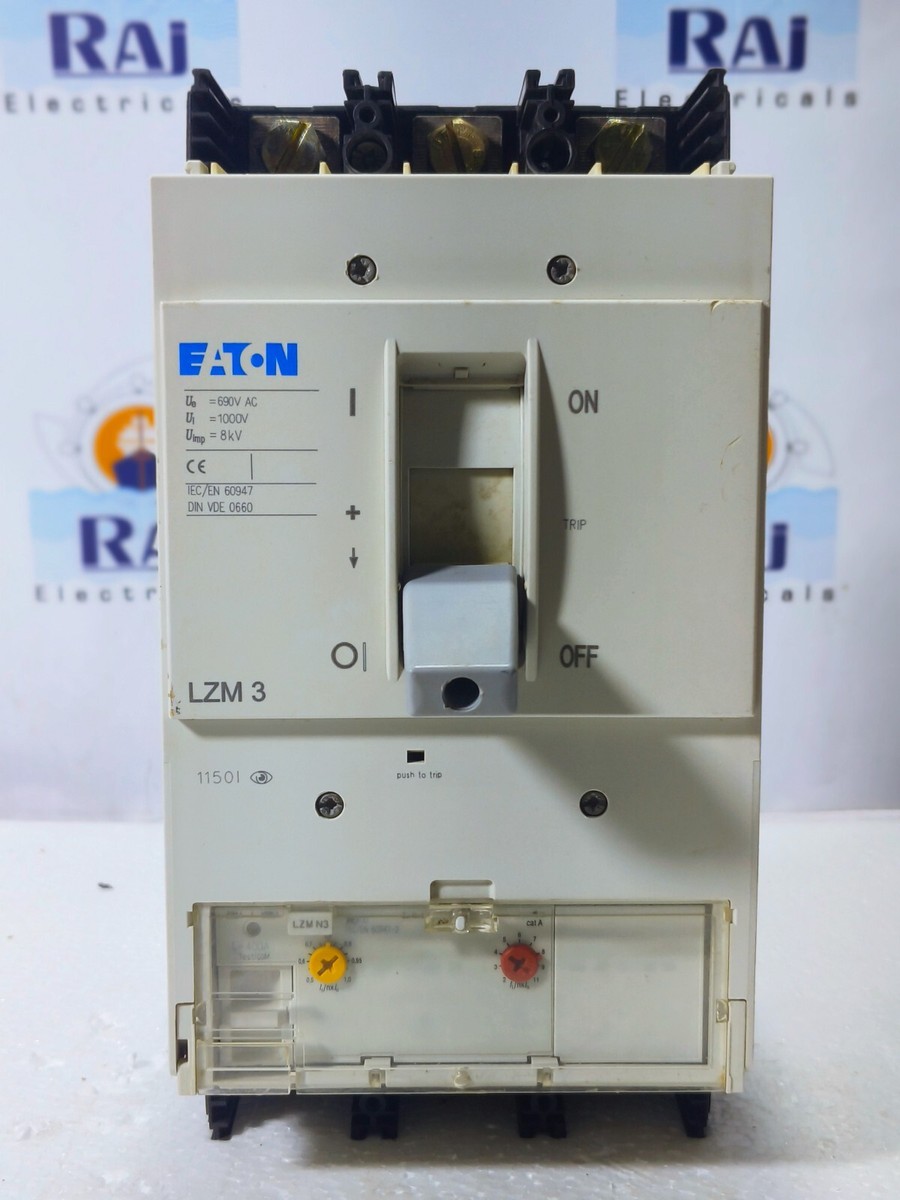 EATON LZM 3 400A CIRCUIT BREAKER MCCB LZM3 SWITCH 35 Ka at 440V