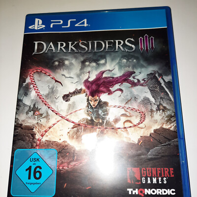 Darksiders III (Sony PlayStation 4), gebraucht,PS5 spielbar, kostenloser Versand