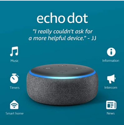 Smart Speaker Amazon Music Para Echo Dot Echo Dot (3rd Gen) Smart