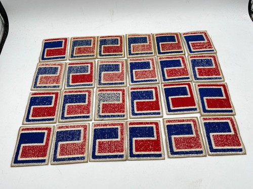 Lot Of 24 Vintage US Army 69th Infantry Division Insignia Patches / Badges - Picture 3 of 4
