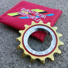 EURO ASIA IMPORTS GOLD MEDAL PRO TRACK COG 1/8" SINGLE SPEED EAI MADE IN USA