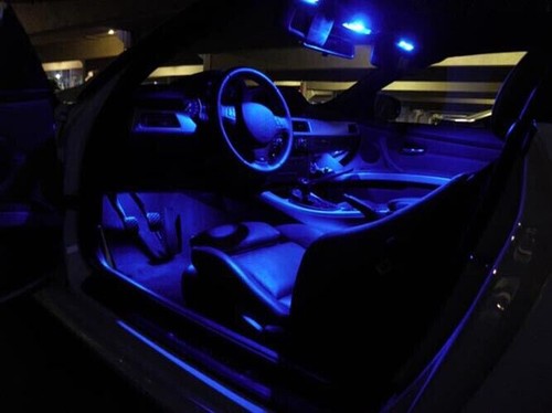 15x 10000K Blue Interior LED Lights Package Kit For 1998-2005 Lexus GS300 GS430 - Picture 5 of 12