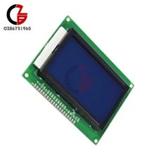 5V 12864 LCD 12864 128x64 Dots Graphic LCD Display Matrix Module Blue Backlight