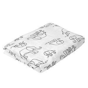 Elephant baby swaddle muslin swaddle blanket nursing cover ...