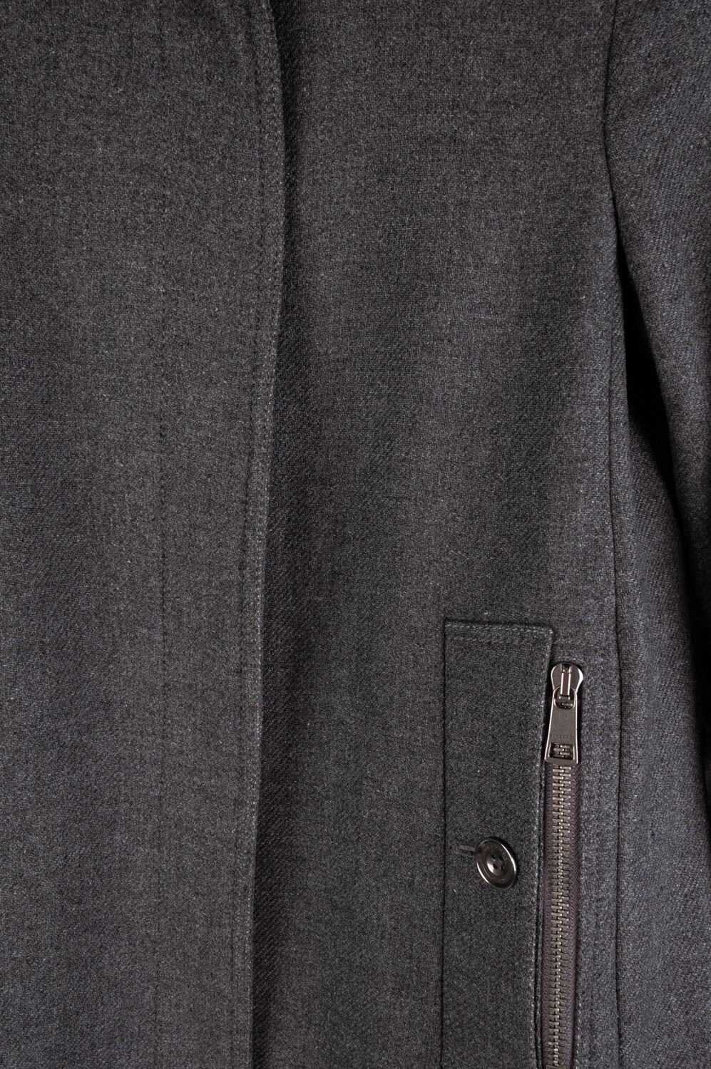 ALTRA Cappotto da donna originale Burberry Brit grigio lana cashmere taglia UK8 USA6 S M H3875