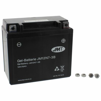 GEL Batterie 12N7-3B Yamaha XN 125 Teos SE041 Bj 2000-2003