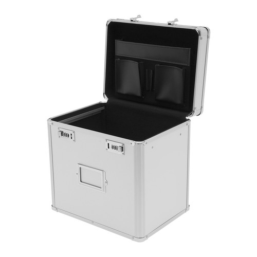 Lockable Security Chest Safe Waterproof Fireproof File Box Storage Home/Office - Picture 10 of 13