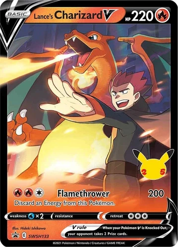 Lance's Charizard V SWSH133 SWSH: Sword & Shield Promo Cards