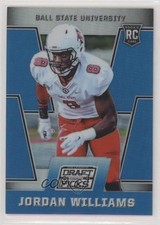 2016 Prizm Collegiate Draft Picks Blue Jordan Williams-Lambert Williams #124 2xd