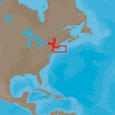 C-MAP M-NA-D940-MS 4D NA-940 Cape Cod, Long Island & Hudson River