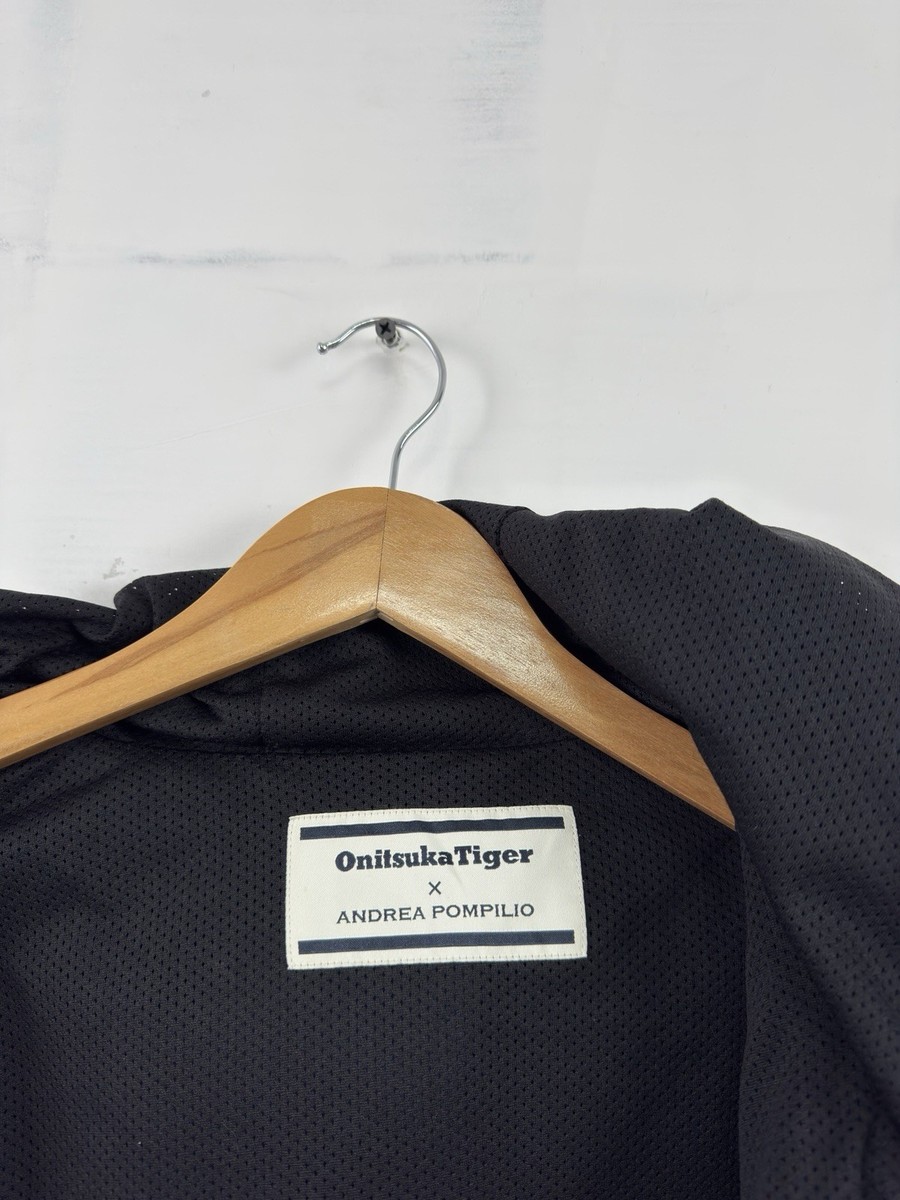 Onitsuka Tiger x Andrea Pompilio Track Suit Hooded Navy Japan