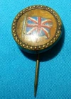 WW1 MILITARY PATRIOTIC UNION JACK FLAG STICK PIN BADGE WORLD WAR I