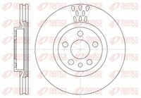 2X Remsa Bremsscheibe 6305.11 FüR Fiat CitroËN Lancia Peugeot 281Mm Ulysse Scudo