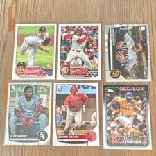  6 Card MLB All-Star Rookie Cup & Superstar Lot - Ohtani, Strider, Yoshida