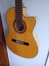 Aria A48CE Nylon stringed Electro Acoustic guitar beautiful & rare!