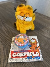 Vintage Garfield Lot Dakin Plush 1981  Avon 1981 Garfield Yo-Yo