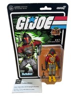 Gi Joe PYTHON PATROL Cobra B.A.T.S BAT Reaction figures 2023 super7 android troo