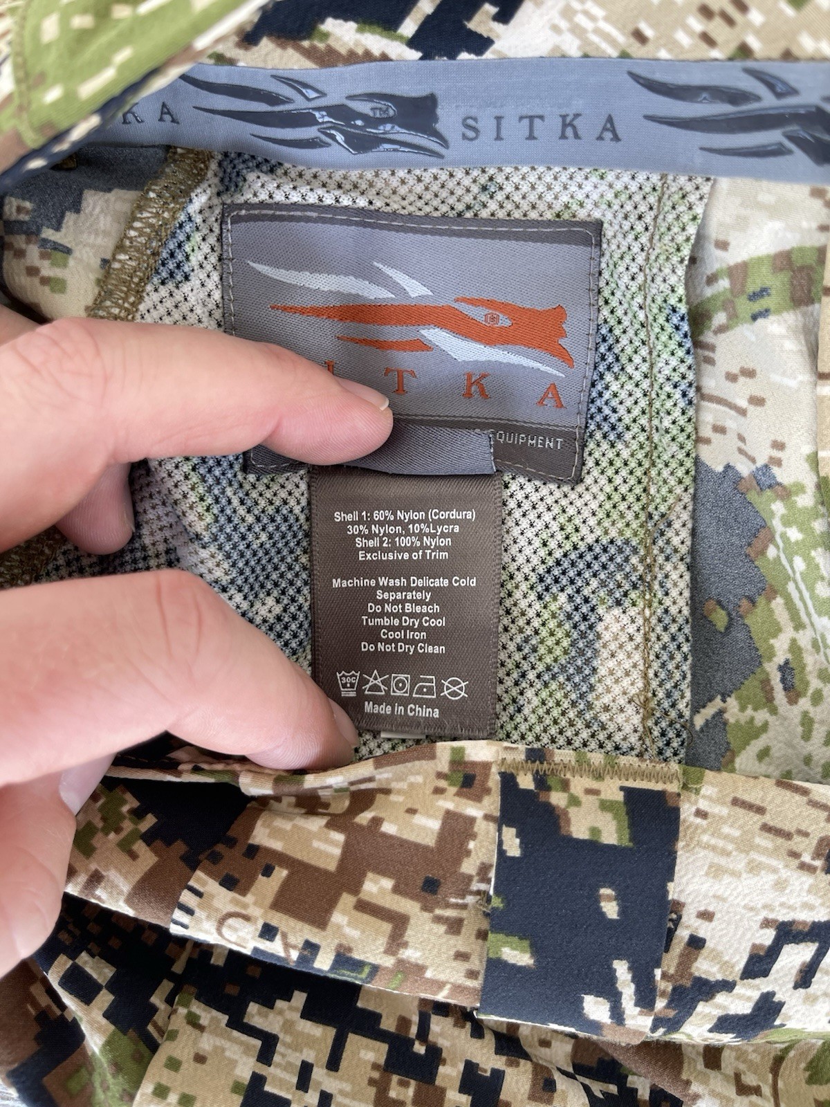 Sitka Sign Sitka Ascent Optifade Subalpine Hunting Camo Pants Men’s 36 Outdoor ...
