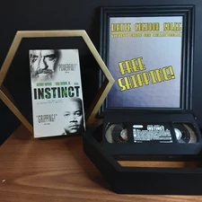 Instinct - VHS 1999 - Anthony Hopkins - Free Shipping! Buy 2 Get 1 Free!!!