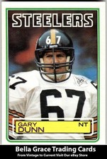 1983 Topps Gary Dunn #361 Pittsburgh Steelers NFL Football