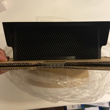 Hon Guan Removable 8" Roof Vent, Roof Vent Cap Black Galvanized Steel