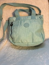 Kipling Alexios Aqua Blue Medium Two Handle S...