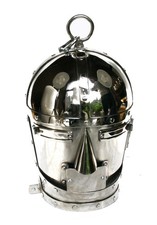 EISERNE MASKE Schandmaske iron mask LARP Halseisen Pranger Kopfk&auml;fig Fessel X01K
