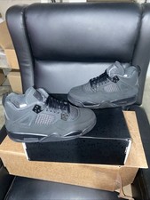 Size 5.5 - Air Jordan 4 Retro 2025 Black Cat
