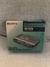 New in Box - Sony Dream Machine ICF-C370 AM/FM Clock Radio - BRAND NEW CONTENTS