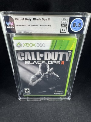 Call of Duty Black Ops II WATA 8.5 A+ 1st Print Sealed Xbox 360 Video Game! VGA