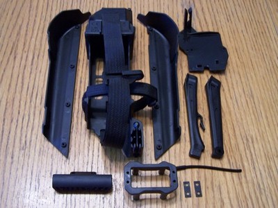 Arrma V5 Typhon 6s BLX Buggy Battery Receiver Box Chassis Guard Braces ESC Mount