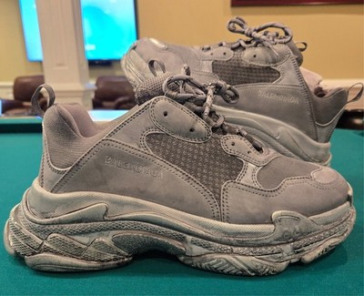    Balenciaga Grey Marble Triple S 44E - Type Style: 536737 W3CS4 1200   