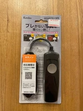 Kenko REMOTE C09 Remote Shutter Release for Canon DSLR Camera Used