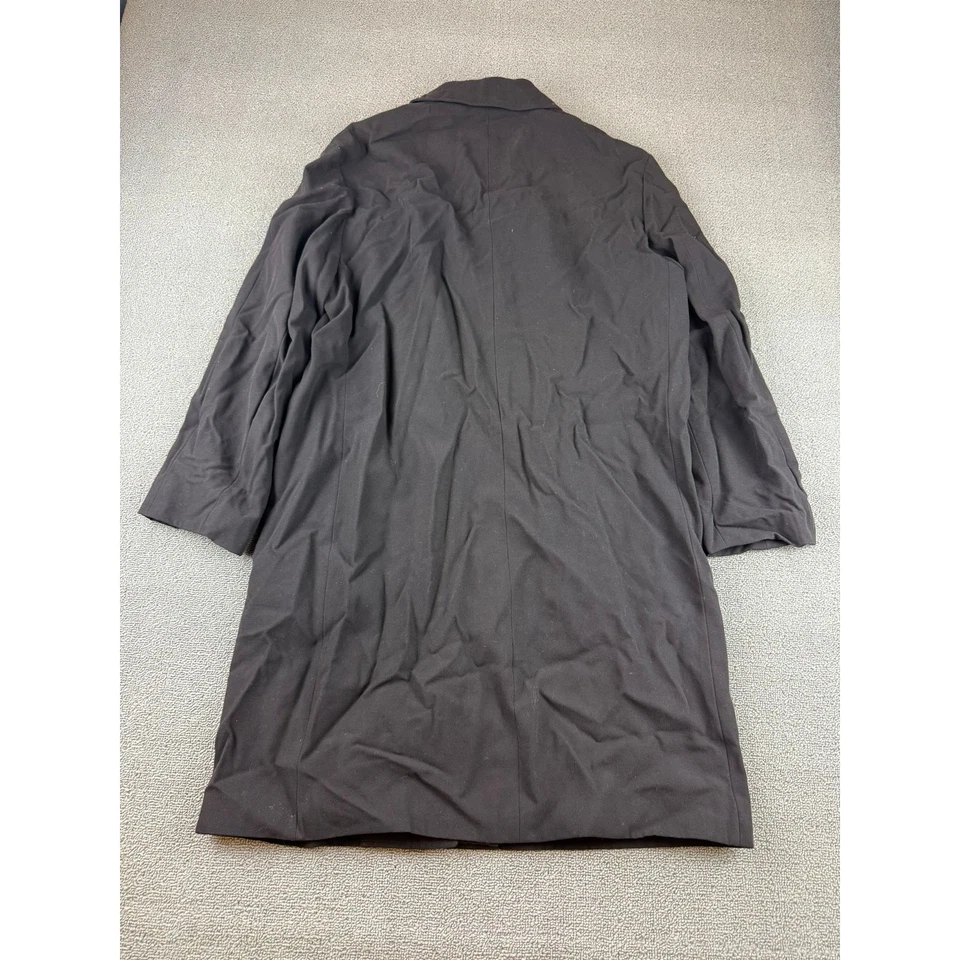 Ermenegildo Zegna Soft Men's Overcoat 48 Brown Made in Italy Cupro Viscose Coat - Image 2 of 4